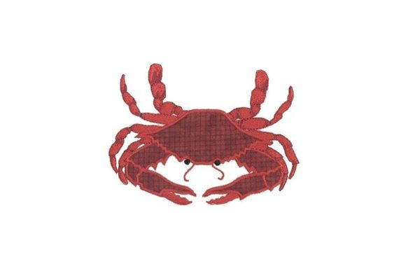 Applique Crab: A Playful, Premium Embroidery Staple for Boutique Apparel