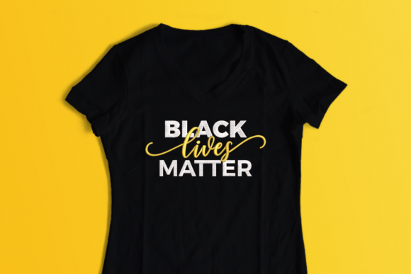 Black Lives Matter Embroidery Design