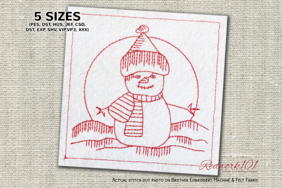 Christmas Snowman Design